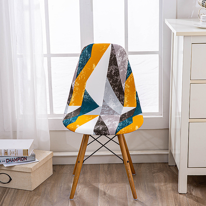 Elastīgā krēsla pārvalka biroja krēslam, poliesteru šķiedra, pastorālais stils, viesnīcas dizains