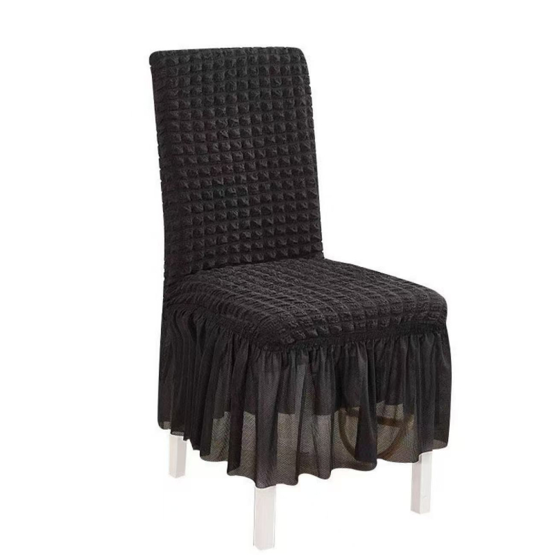 Félkör alakú asztalterítő, szövet, egyszerű és modern stílus, mintázat: csíkos/rácsos/egyszínű