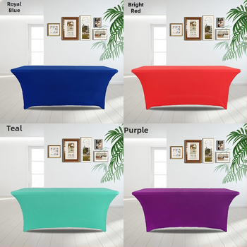 Staltiesė kvadratinės formos, poliesteris, vienspalvė, vestuvinis/hotel stilius