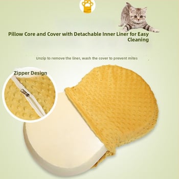 Atmiņas putu spilvens ar lateksa kodolu, konfektes formas, kodola augstums 1–5 cm