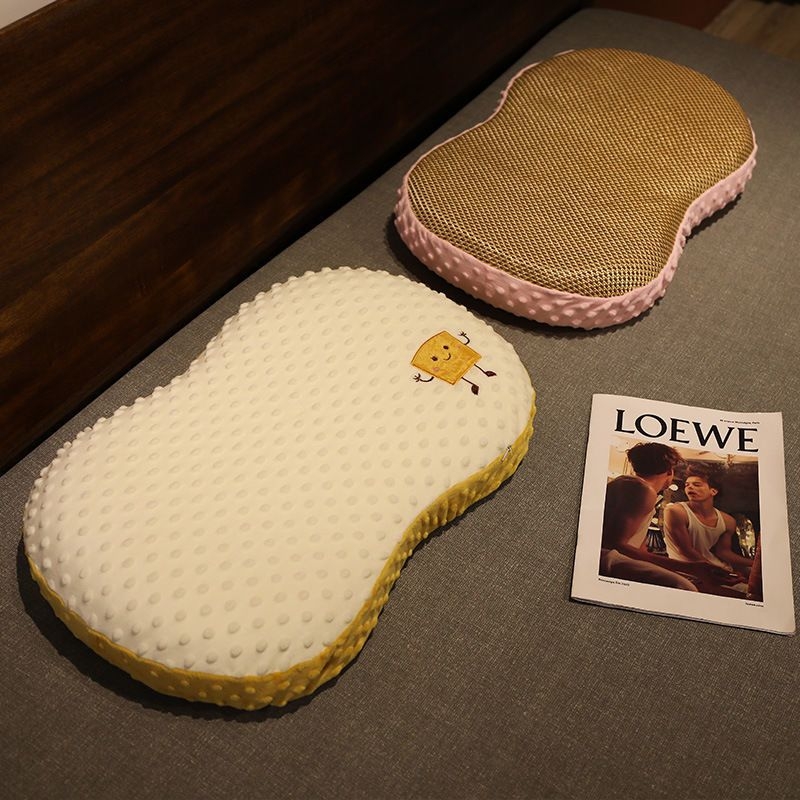 Atmiņas putu spilvens ar lateksa kodolu, konfektes formas, kodola augstums 1–5 cm