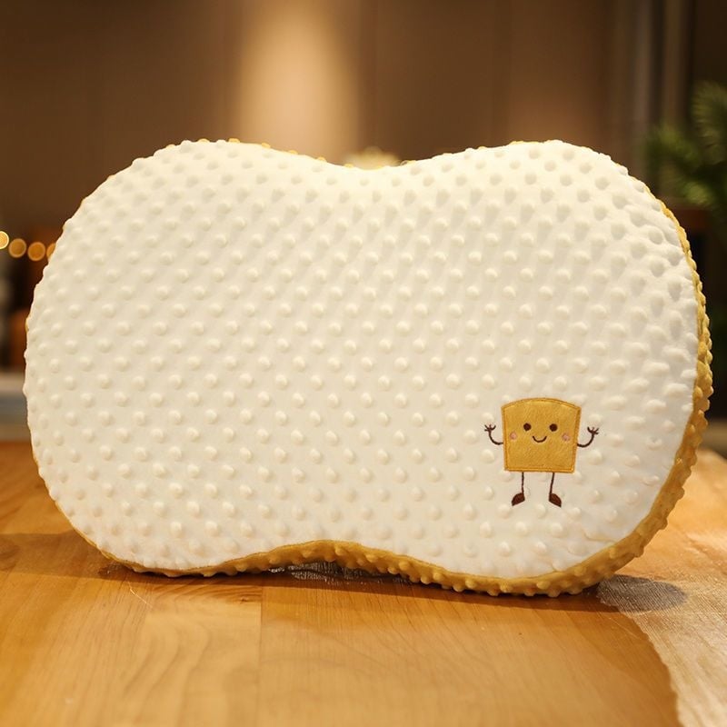 Atmiņas putu spilvens ar lateksa kodolu, konfektes formas, kodola augstums 1–5 cm