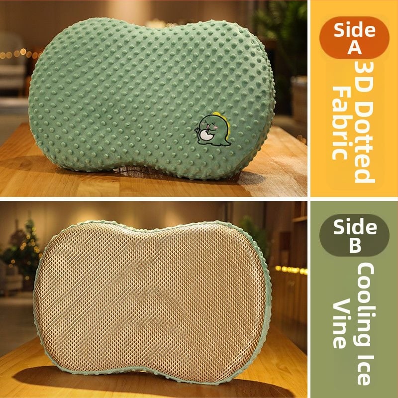 Atmiņas putu spilvens ar lateksa kodolu, konfektes formas, kodola augstums 1–5 cm