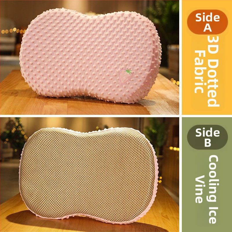 Atmiņas putu spilvens ar lateksa kodolu, konfektes formas, kodola augstums 1–5 cm