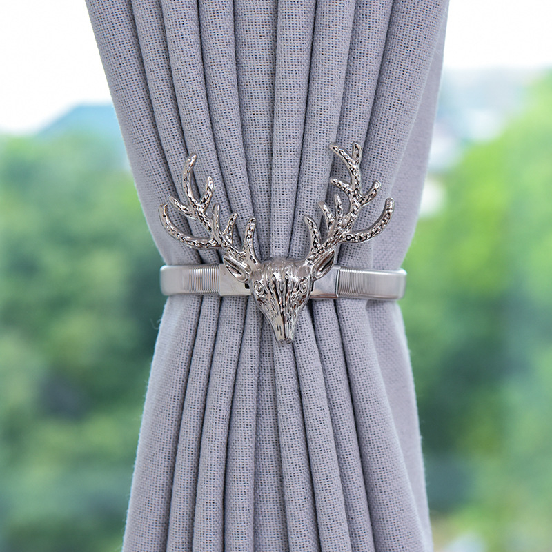 Aizkaru josta ar metāla lapu ornamentu – leģeris, mūsdienīgs minimālisma stils, aksesuārs pakarināšanai gredieniem