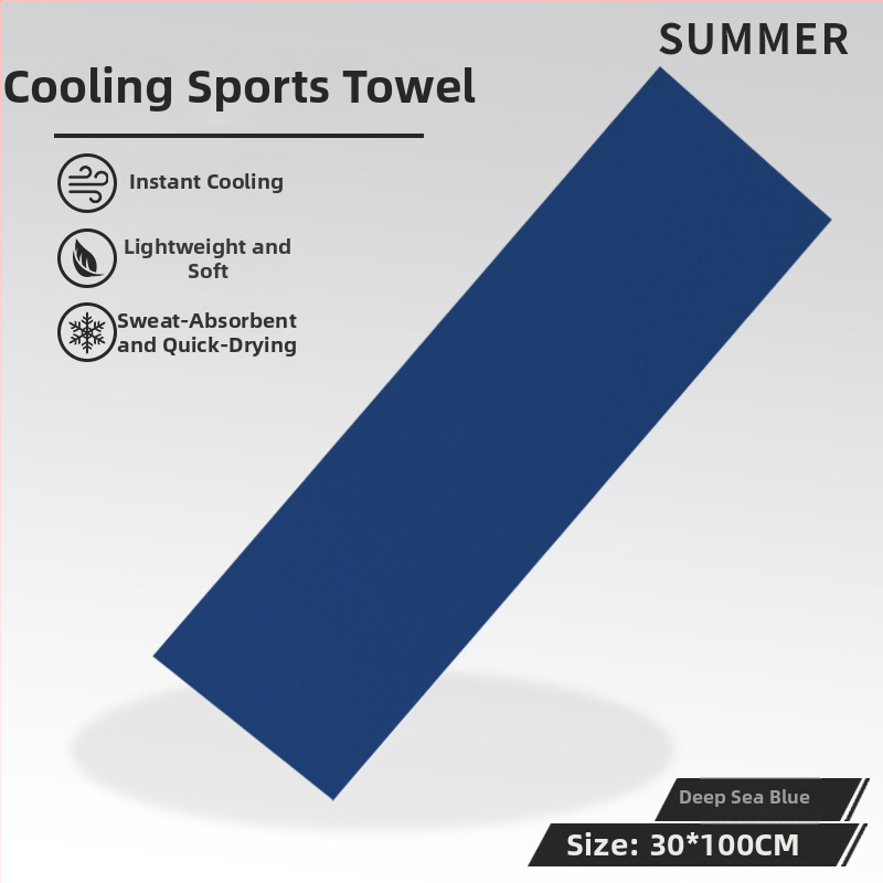 Sporta dvielle no mikrošķiedras, elpojošs un ātri žūst, 50 g, ar logotipu drukāts