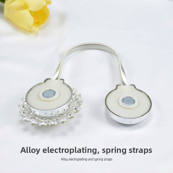 Yanxi alumīnijas aizkaru siksna ar magnētisko sprādzi, moderns minimālisms, pielāgojama