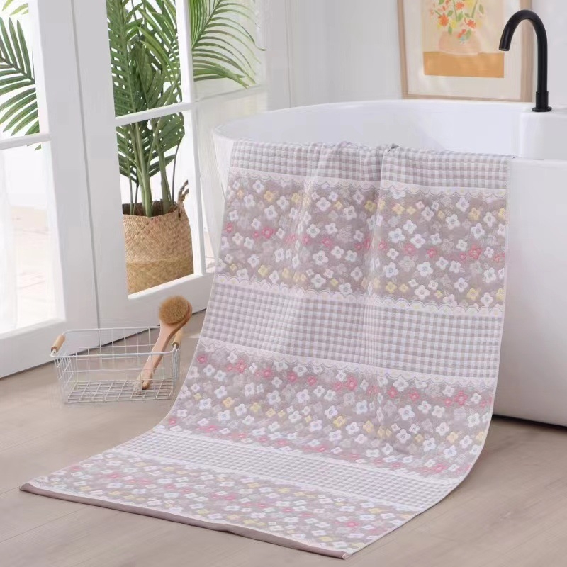 Moo Ručnik za kupanje i plažu od 100% pamuka, Jacquard, 400–500 g, pređa 32