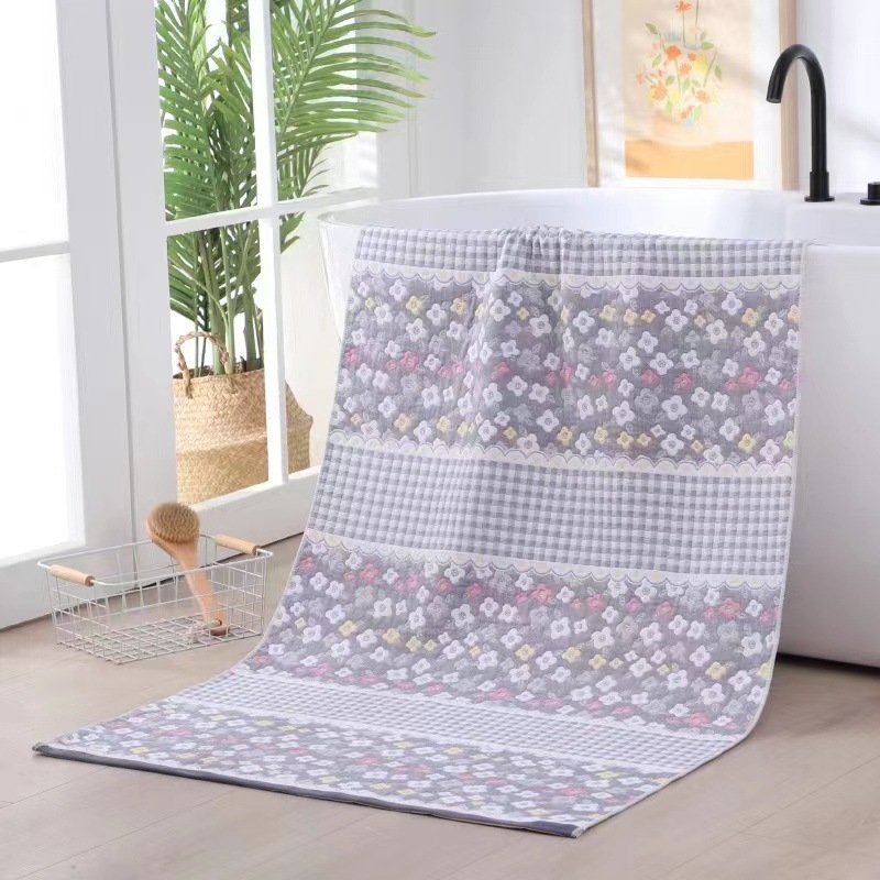 Moo Ručnik za kupanje i plažu od 100% pamuka, Jacquard, 400–500 g, pređa 32