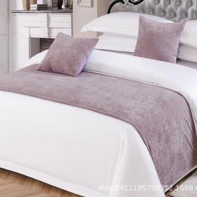 Szállodai asztali zászló – geometriai absztrakció, acetát szál, modern minimalizmus, Guangzhou Zhongling