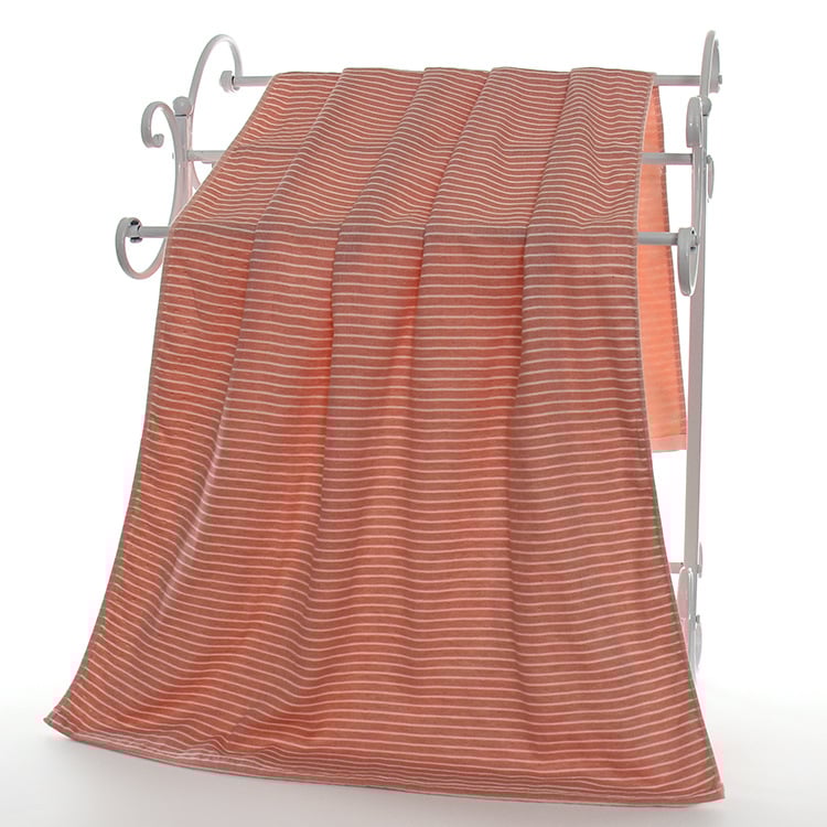 Marles dvielis vannas dvielis, kokvilnas džakarda audums, pavedieni vītnes, 350 g, ar logotipu