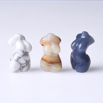 Kristalna figurica, karakterna statua, približno 150 g, moderni minimalistički stil