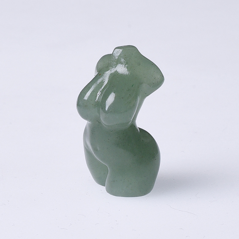Kristalna figurica, karakterna statua, približno 150 g, moderni minimalistički stil