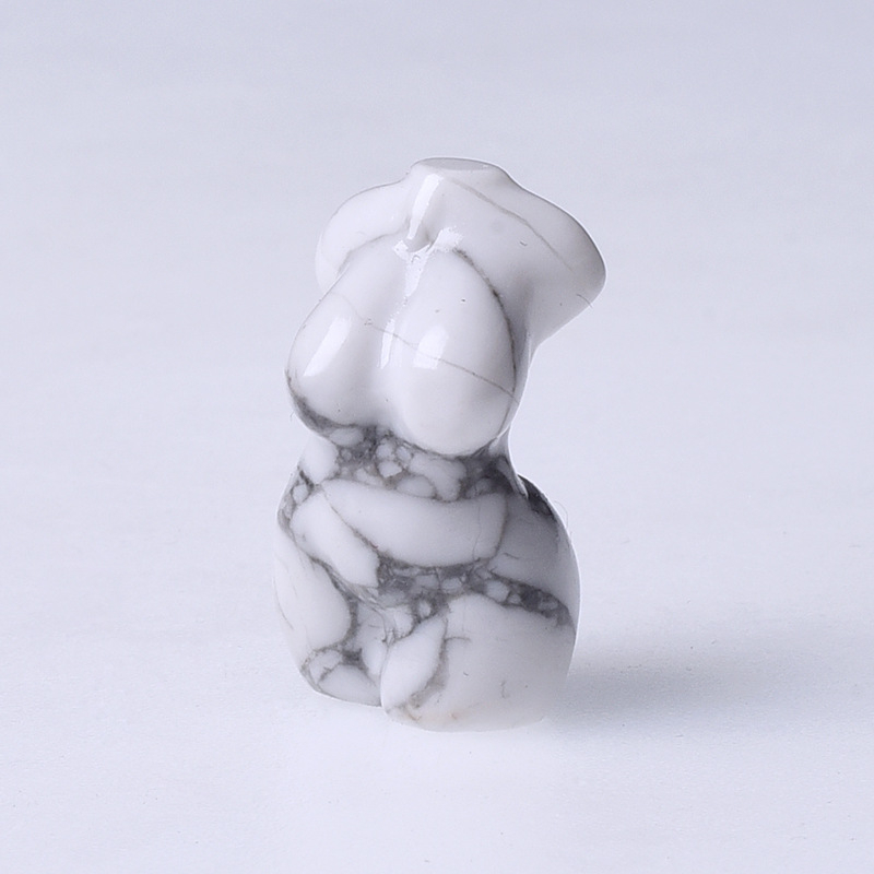 Kristalna figurica, karakterna statua, približno 150 g, moderni minimalistički stil