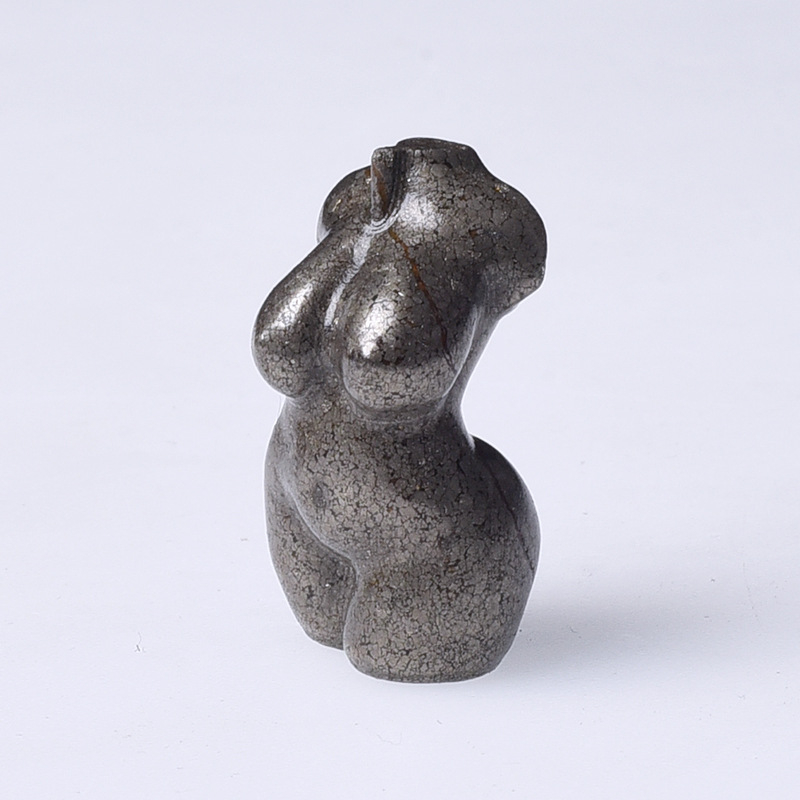 Kristalna figurica, karakterna statua, približno 150 g, moderni minimalistički stil