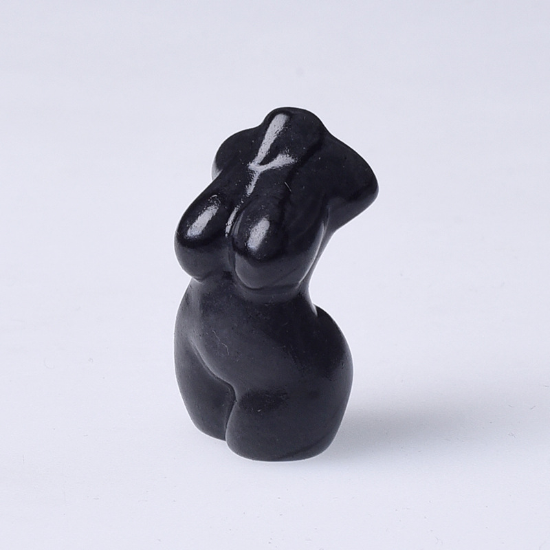 Kristalna figurica, karakterna statua, približno 150 g, moderni minimalistički stil
