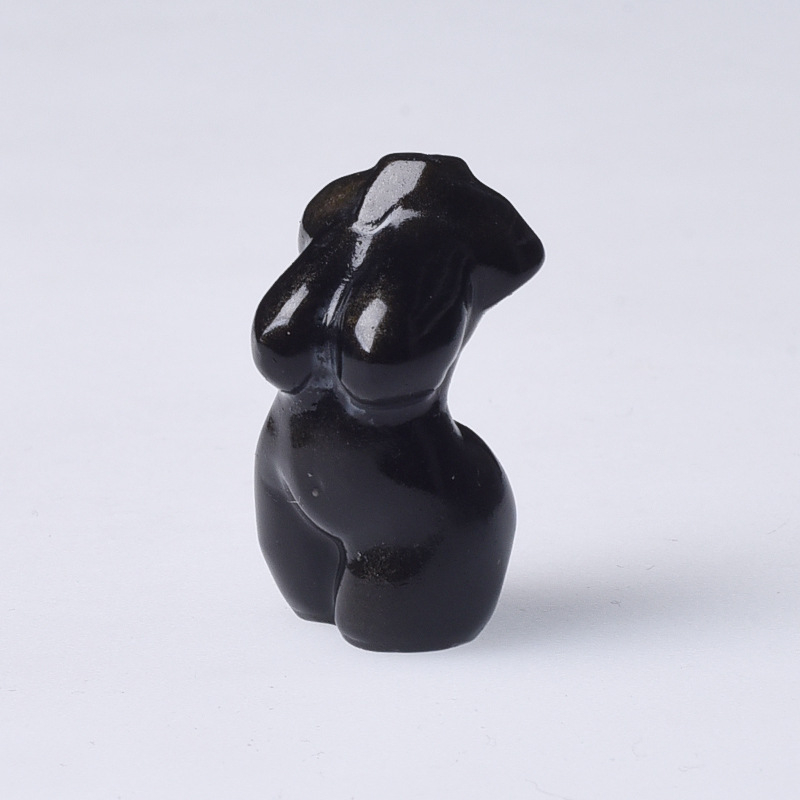 Kristalna figurica, karakterna statua, približno 150 g, moderni minimalistički stil