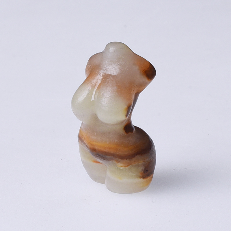 Kristalna figurica, karakterna statua, približno 150 g, moderni minimalistički stil