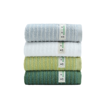 Grace/Jielia antibakterijski ručnik za kupanje od 100% pamuka, s logom tiskanom sitotiskom, prilagodljiv, težina 55–100 g, džakard/platno tkanje