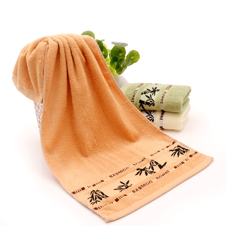 Ručnik za lice od bambusovih vlakana, Jacquard pletenje, težina 100–120 g, udio bambusovih vlakana 70%, prilagodljiva obrada
