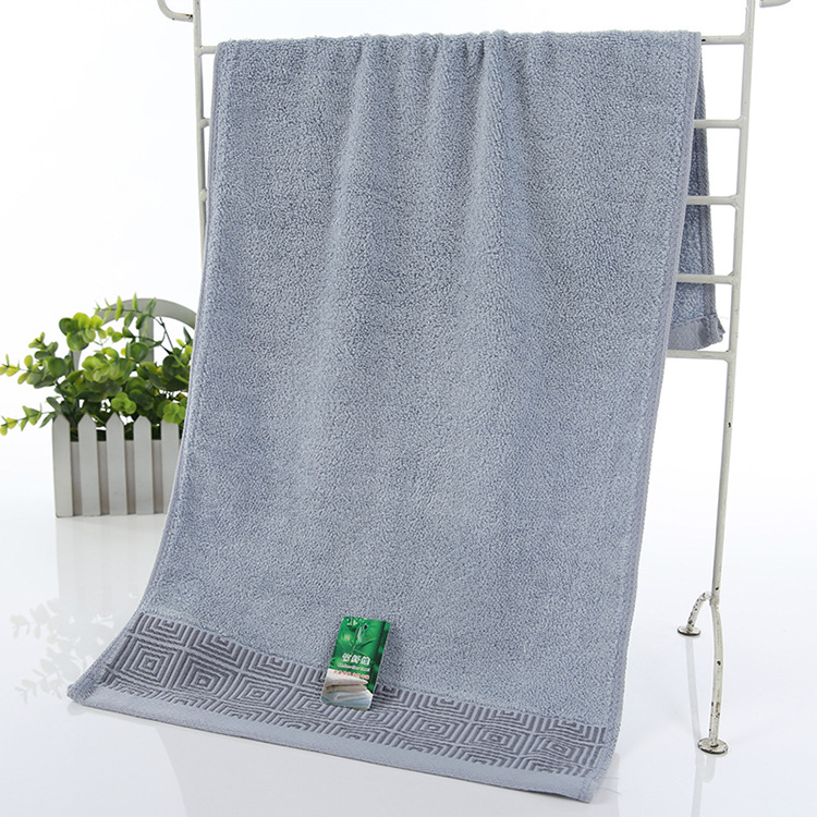 Ručnik za lice od bambusovih vlakana, Jacquard pletenje, težina 100–120 g, udio bambusovih vlakana 70%, prilagodljiva obrada