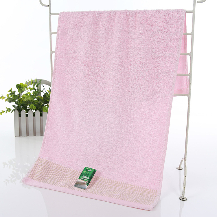 Ručnik za lice od bambusovih vlakana, Jacquard pletenje, težina 100–120 g, udio bambusovih vlakana 70%, prilagodljiva obrada
