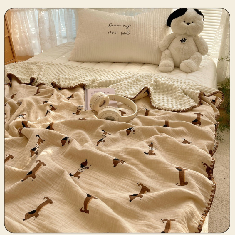 Segas - retro kokvilnas + poliestera maisījums, viegls (<300 g), pavasaris un rudens, raksts: karikatūras stils (Materiāls: kokvilna + poliesters; Svars: <300 g; Sezona: pavasaris un rudens; Raksts: karikatūru stils)