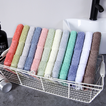 100% kokvilnas kvadrātveida sejas dvielis zīdaiņiem — 45 g, 16s pavedums, izšūšana, džakards, gluda tekstūra