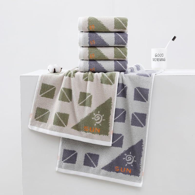 100% pamuk ručnik za kupanje, veliki ručnik za lice, jacquard tkanina, upijajući, mogućnost vezenja