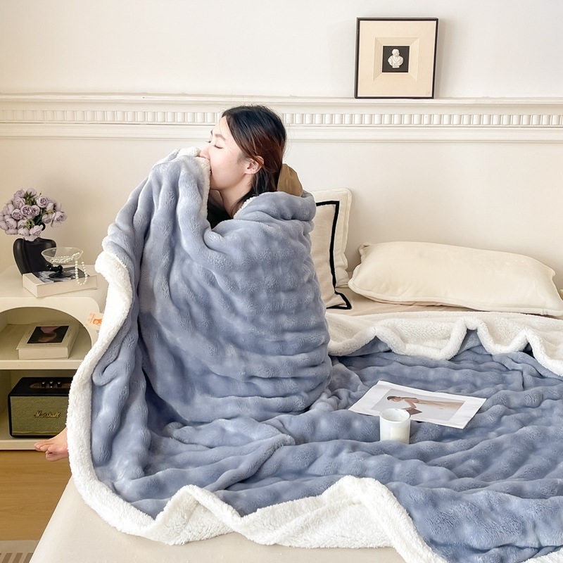 Deka klase A za majke i bebe, flanelasti fleece s mliječnom bojom, Falai fleece, za drijemanje i kauč