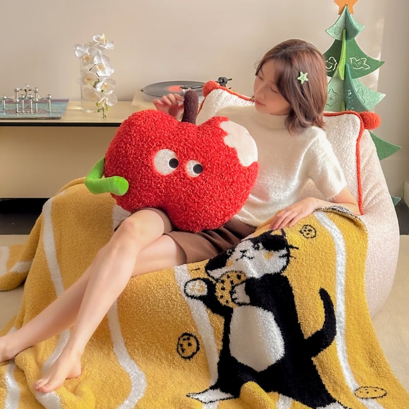 Ins-stila sega ar multfilmu raksturu, poliesters, svars 1,0–1,5 kg, ziemas lietošanai