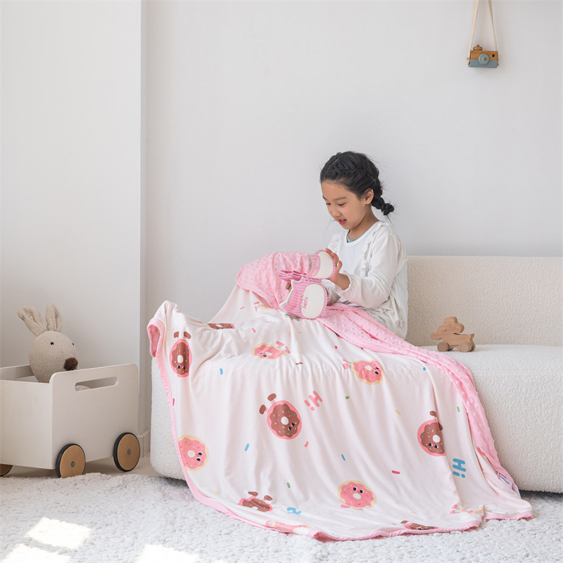 Yabni 1000 g ziemas sega ar karikatūras rakstu, karikatūras stilā