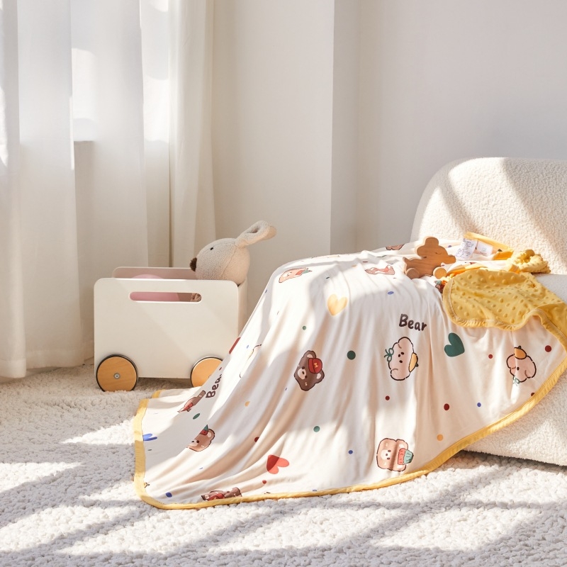 Yabni 1000 g ziemas sega ar karikatūras rakstu, karikatūras stilā