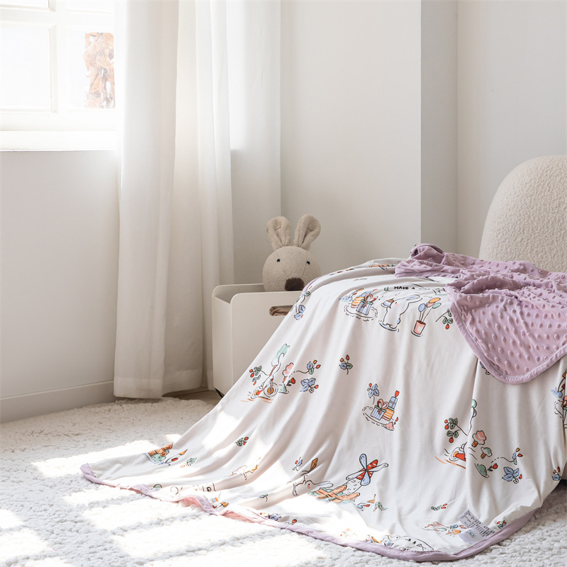 Yabni 1000 g ziemas sega ar karikatūras rakstu, karikatūras stilā