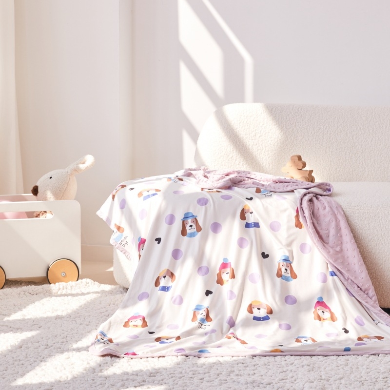 Yabni 1000 g ziemas sega ar karikatūras rakstu, karikatūras stilā