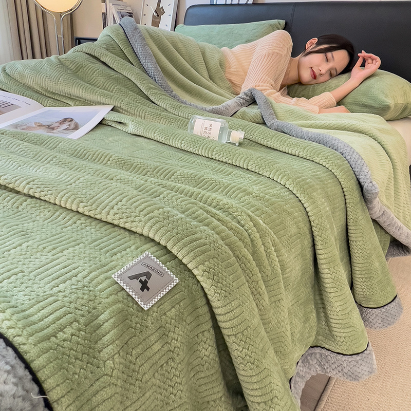 Piena velūra pleds, poliestera šķiedra, adīts, dubulti biezs, 300–500 g, visām sezonām