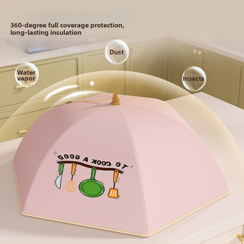 Volditav isolatsiooniga toidukaas koduseks kasutamiseks, 2025. mudel, tolmukindel, hoiab jäägid soojas, termiline isolatsioon alumiiniumfooliumi + raam