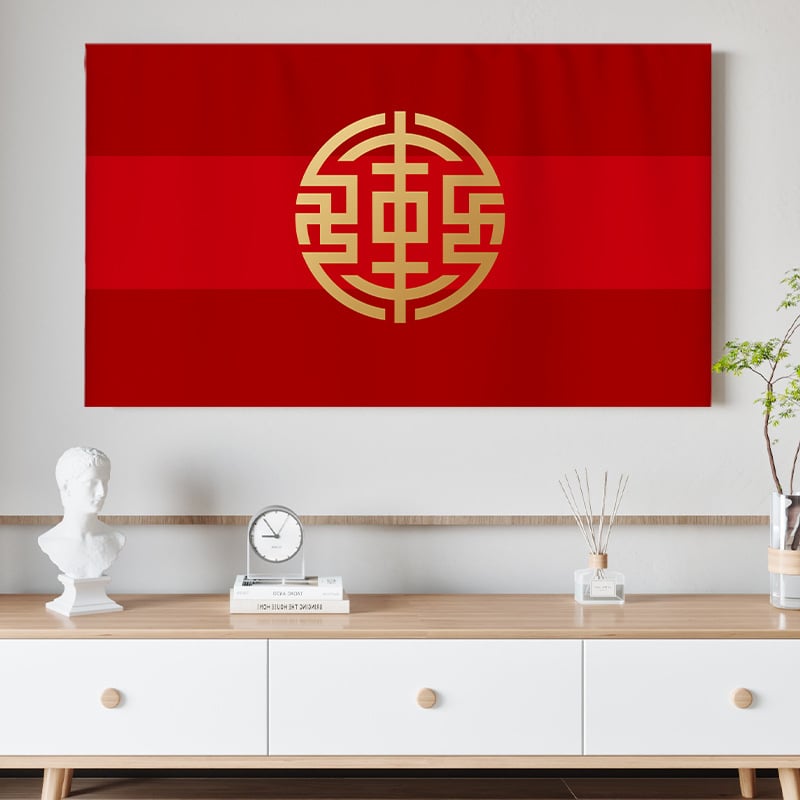 Navlaka za televizor, platno, stil Novi kineski stil, zaštitno kućište od prašine za LCD televizore