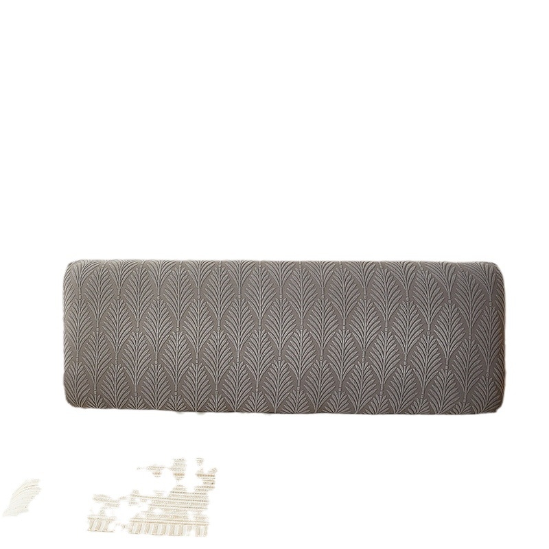 Minimalistički japanski stil, 3D jacquard navlaka za uzglavlje kreveta — potpuno prekrivanje naslona, zaštita od prašine, mekan materijal