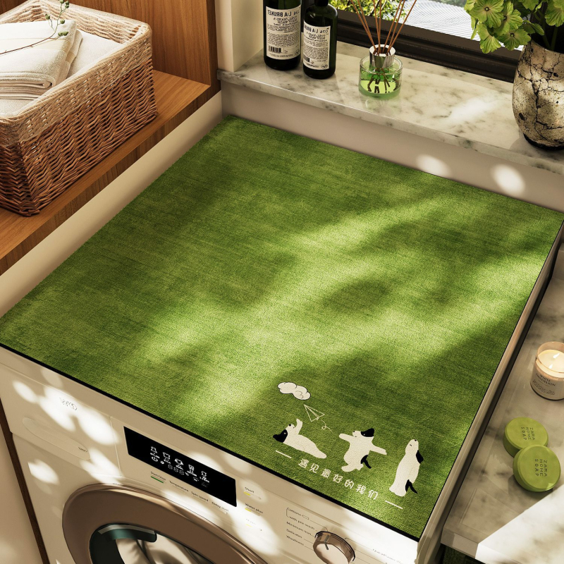 Mazgājamās mašīnas aizsargs no diatomīta māla, Grand zīmols, neliels svaigs stils, absorbējoša ātri žūstoša aizsargspilvens