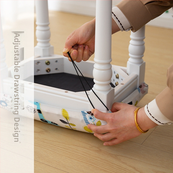 Tkanina navlaka za pravokutni stolić – poliester, otporan na habanje, otporan na prašinu, moderan minimalistički stil, glavni materijal 94,6% poliester