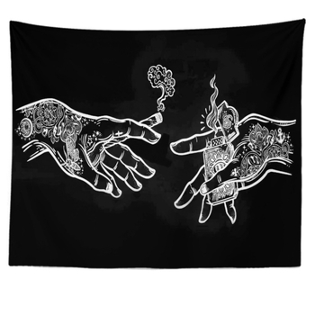 Гоблен за стена — полиестрово влакно; съдържание на тъканта 81-90%; сценичен мотив; правоъгълна форма; японски стил