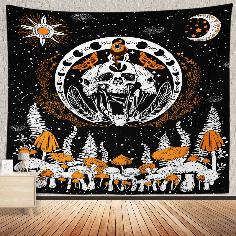 Гоблен за стена — полиестрово влакно; съдържание на тъканта 81-90%; сценичен мотив; правоъгълна форма; японски стил