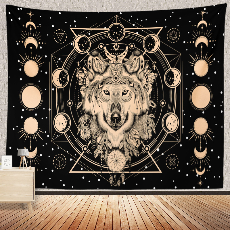 Гоблен за стена — полиестрово влакно; съдържание на тъканта 81-90%; сценичен мотив; правоъгълна форма; японски стил