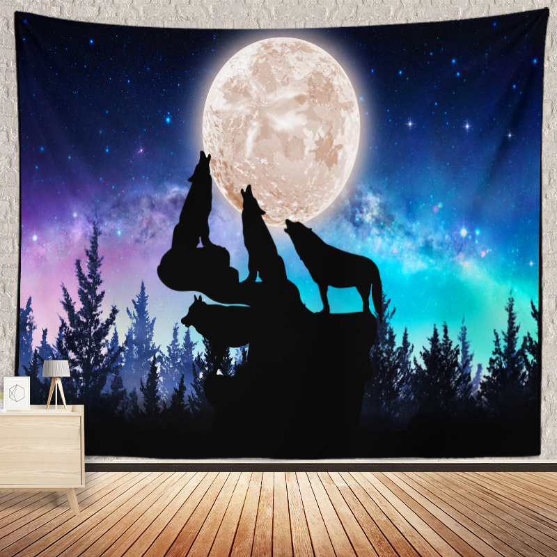 Гоблен за стена — полиестрово влакно; съдържание на тъканта 81-90%; сценичен мотив; правоъгълна форма; японски стил