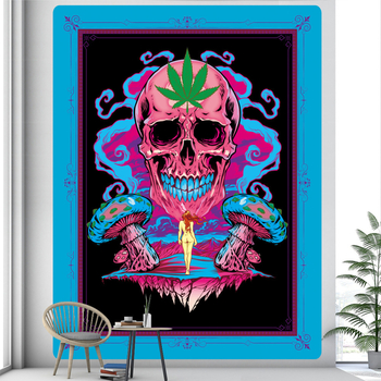 Zidni goblen, moderan pravokutni oblik, 100% poliester, geometrijski apstraktni uzorak, strojno tkan