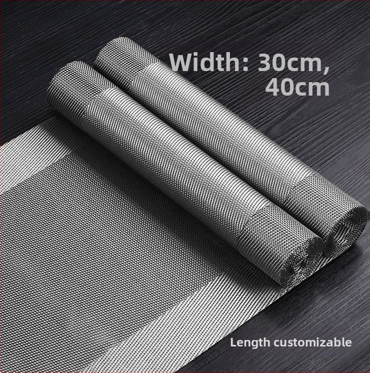 Stolni runner za čajnu ceremoniju, Zen inspiriran, Novi kineski stil, prugasti uzorak, PVC površina, smjesa poliestera 70%/30%