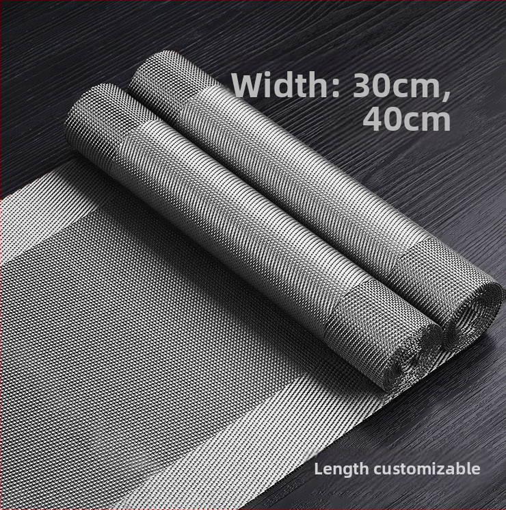 Stolni runner za čajnu ceremoniju, Zen inspiriran, Novi kineski stil, prugasti uzorak, PVC površina, smjesa poliestera 70%/30%