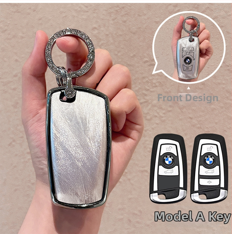 TPU potpuno kućište ključa BMW 3. serije, kopča, japansko-korejski stil, prilagodljivo