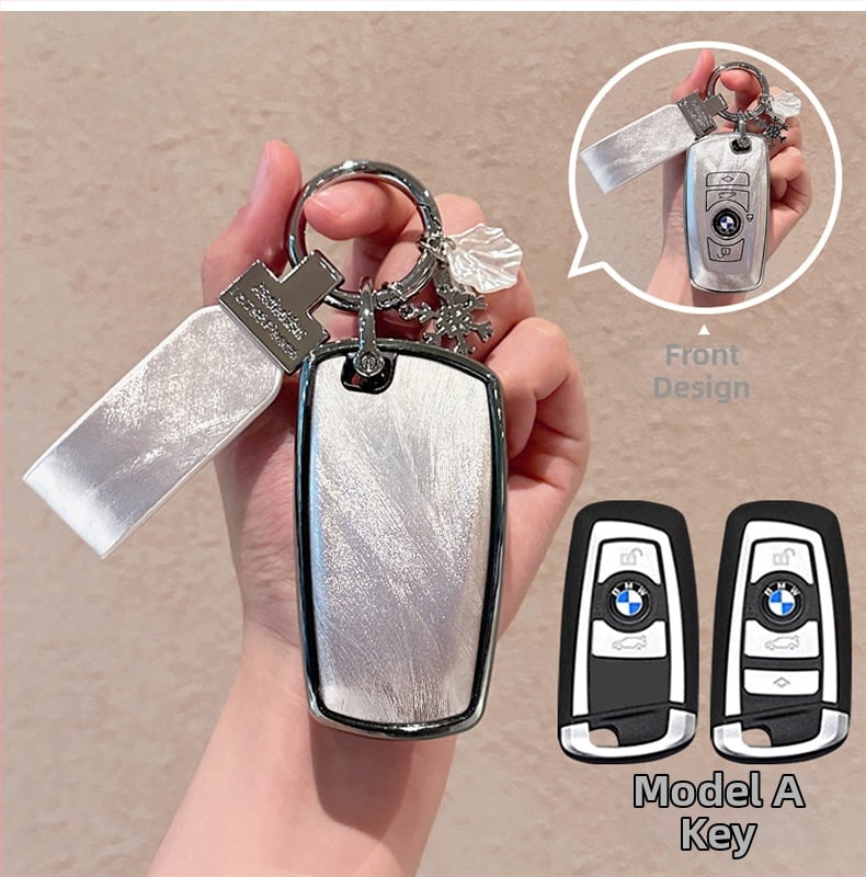 TPU potpuno kućište ključa BMW 3. serije, kopča, japansko-korejski stil, prilagodljivo